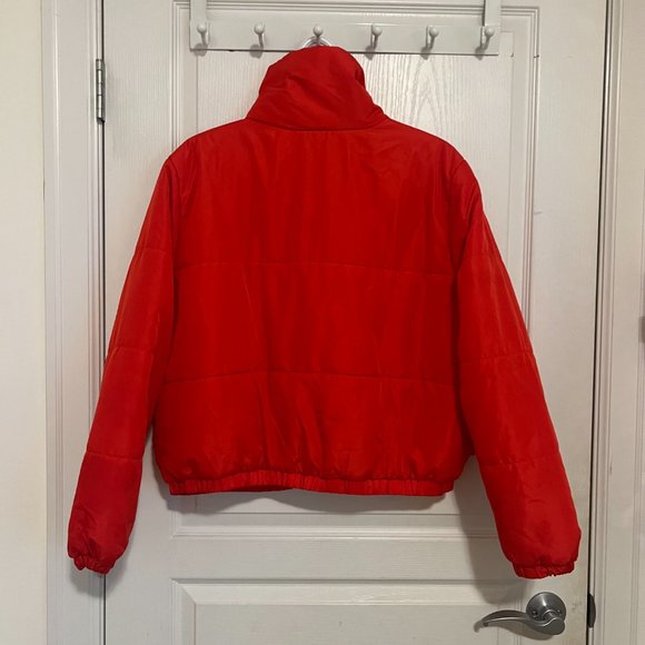 Wild Fable Red Puffer Jacket - Picture 2 of 3